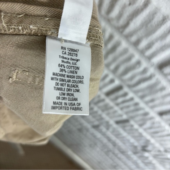 Nili Lotan Leon Boy Pants Sandstone 0 - Picture 7 of 7